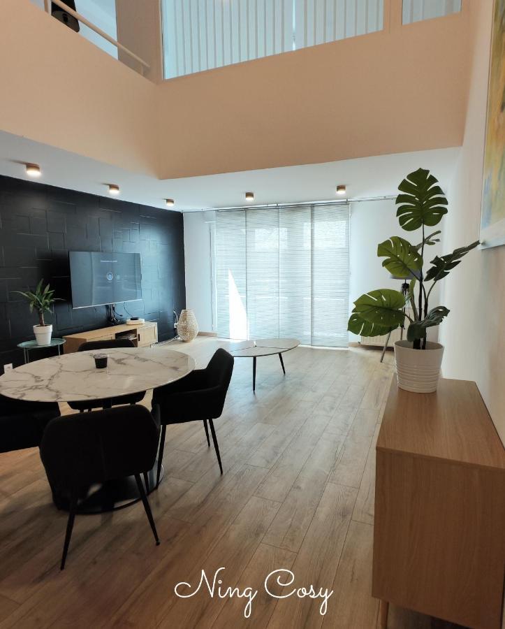 Superbe Cosy Duplex Appartement T3 Charpenne Tete D'Or Avec Parking Prive Gratuit 빌뢰르반 외부 사진